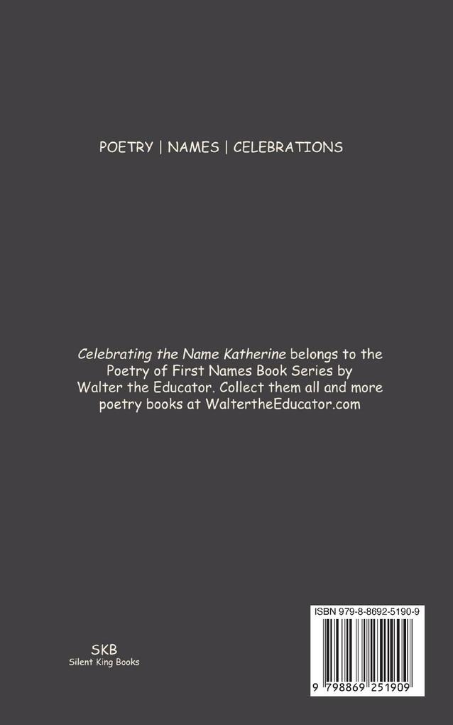 Weitere Ansicht: Celebrating the Name Katherine | Walter the Educator