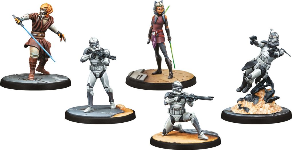 Weitere Ansicht: Atomic Mass Games - Star Wars Shatterpoint - Lead by Example Squad Pack, Mit gutem Beispiel voran | Will Shick