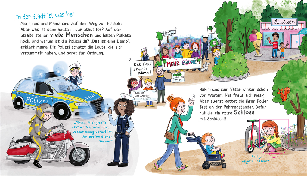 Weitere Ansicht: WAS IST WAS Meine Welt Band 15 Tatütata, die Polizei! | Andrea Weller-Essers