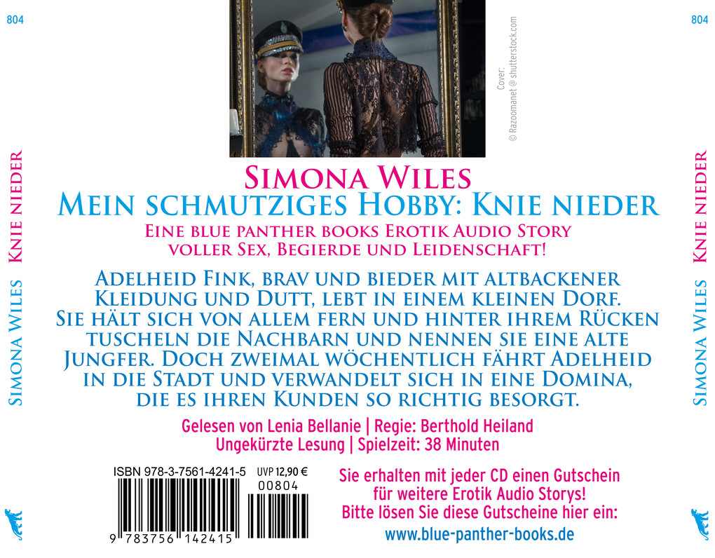 Weitere Ansicht: Mein schmutziges Hobby: Knie nieder | Erotik Audio Story | Erotisches Hörbuch Audio-CD,Audio-CD | Simona Wiles