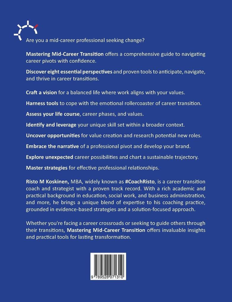 Weitere Ansicht: Mastering mid-career transition | Risto M Koskinen