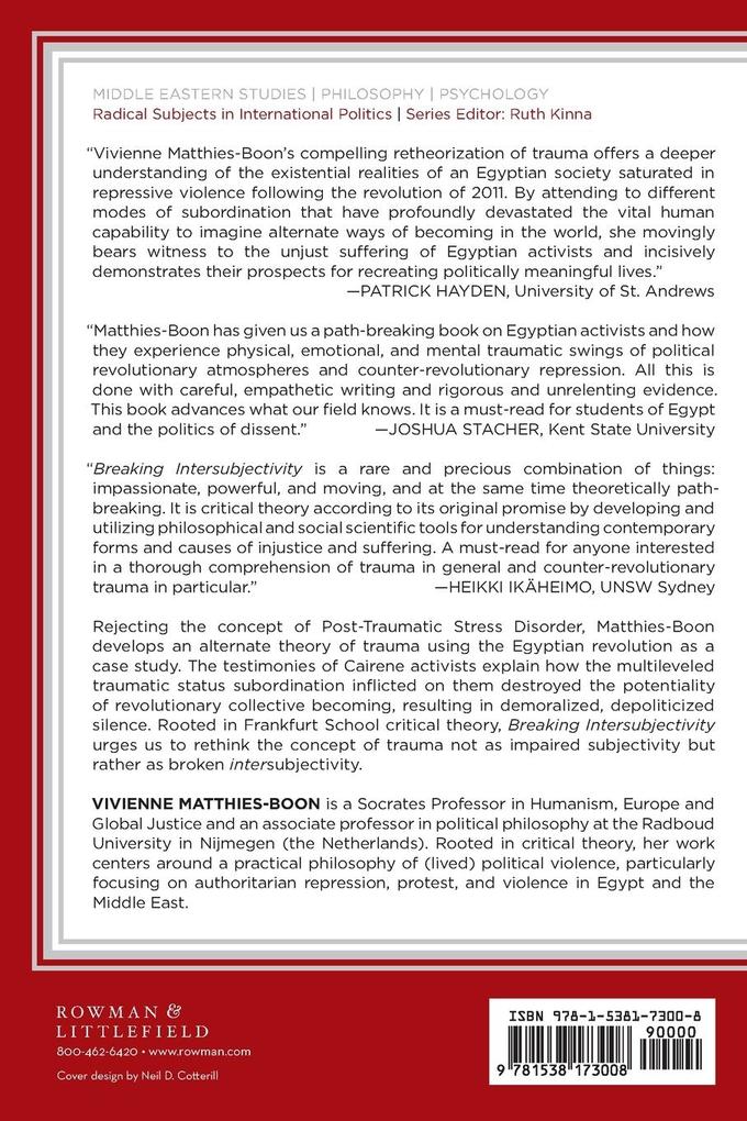 Weitere Ansicht: Breaking Intersubjectivity | Vivienne Matthies-Boon