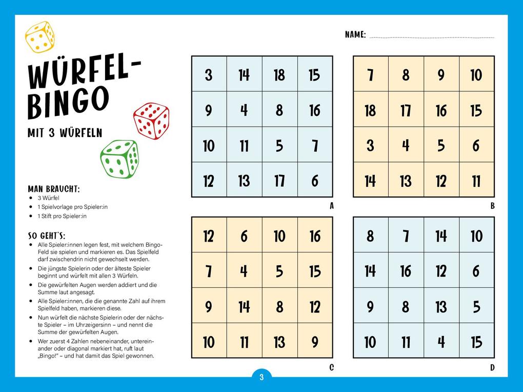 Weitere Ansicht: Der ultimative Bingo-Block für die ganze Familie