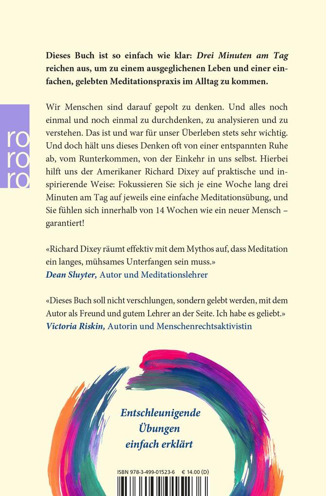 Weitere Ansicht: Drei Minuten am Tag | Richard Dixey