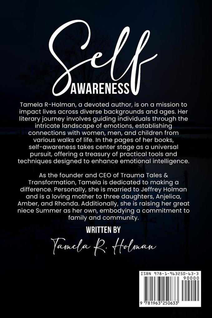 Weitere Ansicht: SELF-AWARENESS | Tamela R-Holman