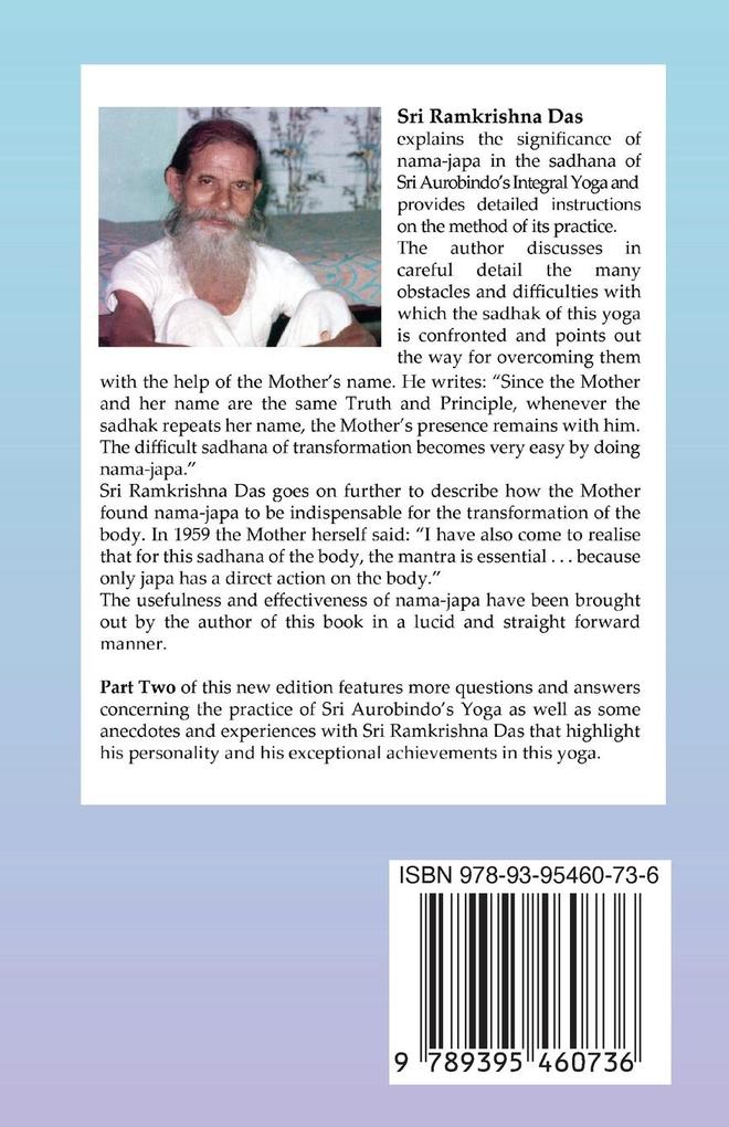 Weitere Ansicht: Nama-Japa in the Yoga of Transformation | Sri Ramkrishna Das