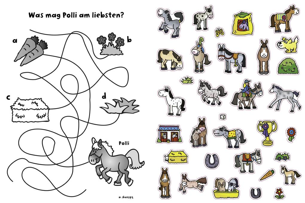 Weitere Ansicht: 555 Sticker Pferde