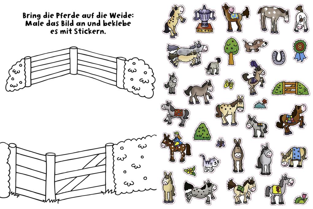 Weitere Ansicht: 555 Sticker Pferde