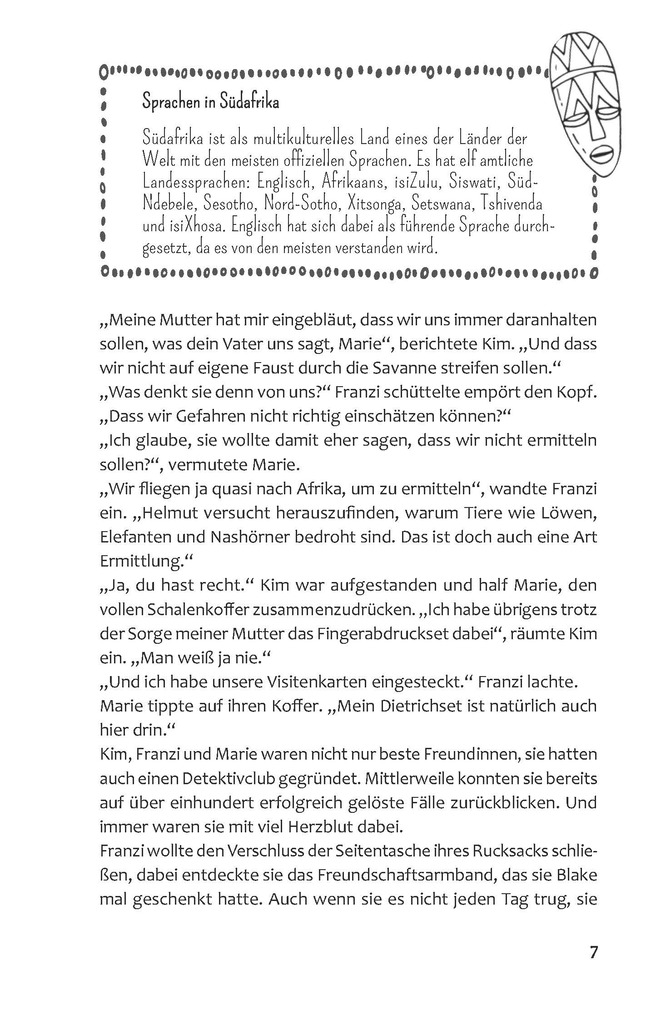 Weitere Ansicht: PONS Die Drei !!! Lions and Crimes in Africa | Kirsten Vogel