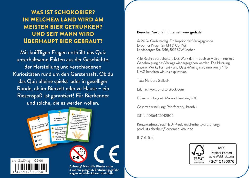 Weitere Ansicht: Bier Wissens-Quiz | Norbert Golluch