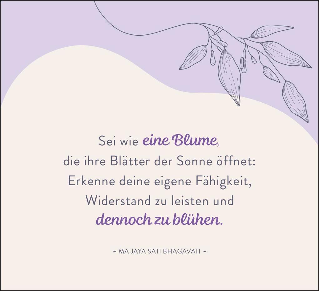 Weitere Ansicht: In der Stille blüht die Kraft