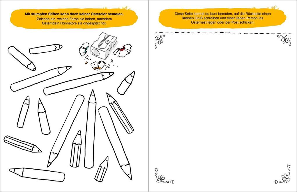 Weitere Ansicht: Mein Oster-Kritzelbuch
