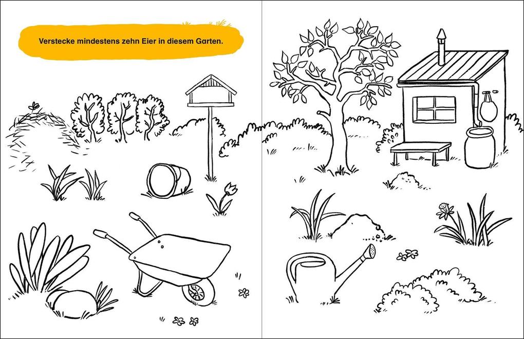 Weitere Ansicht: Mein Oster-Kritzelbuch