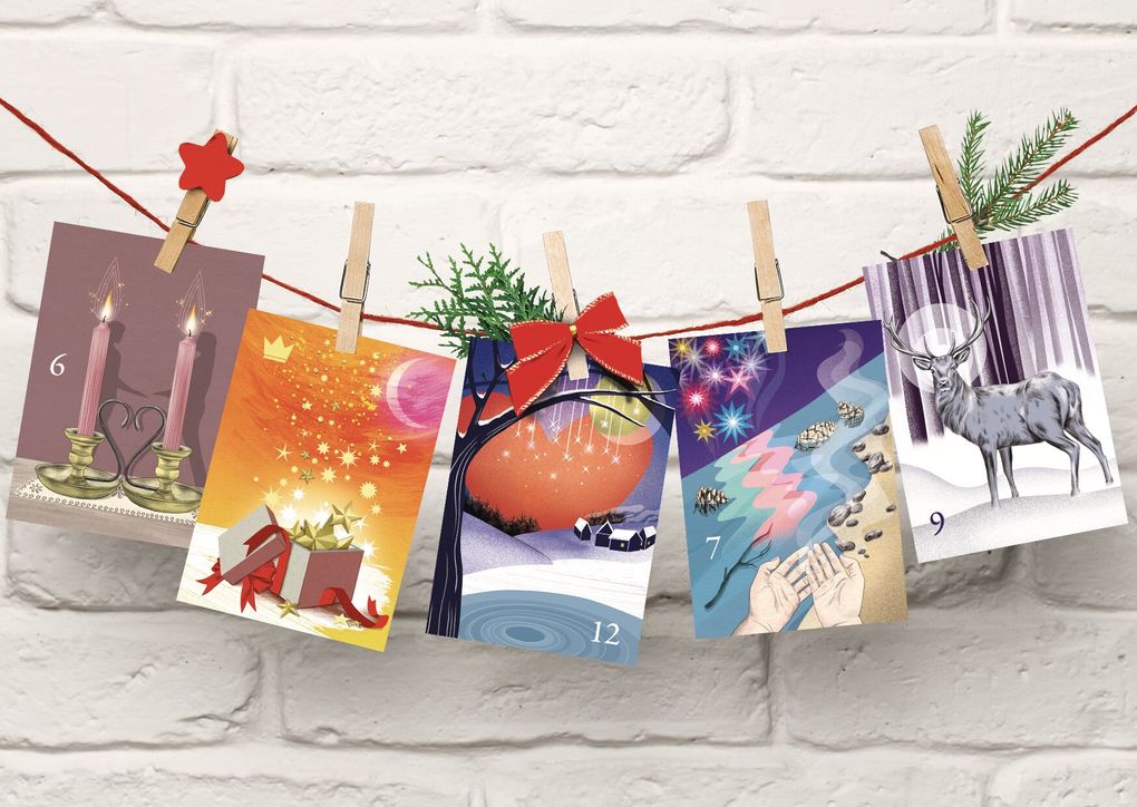 Weitere Ansicht: Der Rauhnächte-Kalender | Vera Griebert-Schröder, Franziska Muri