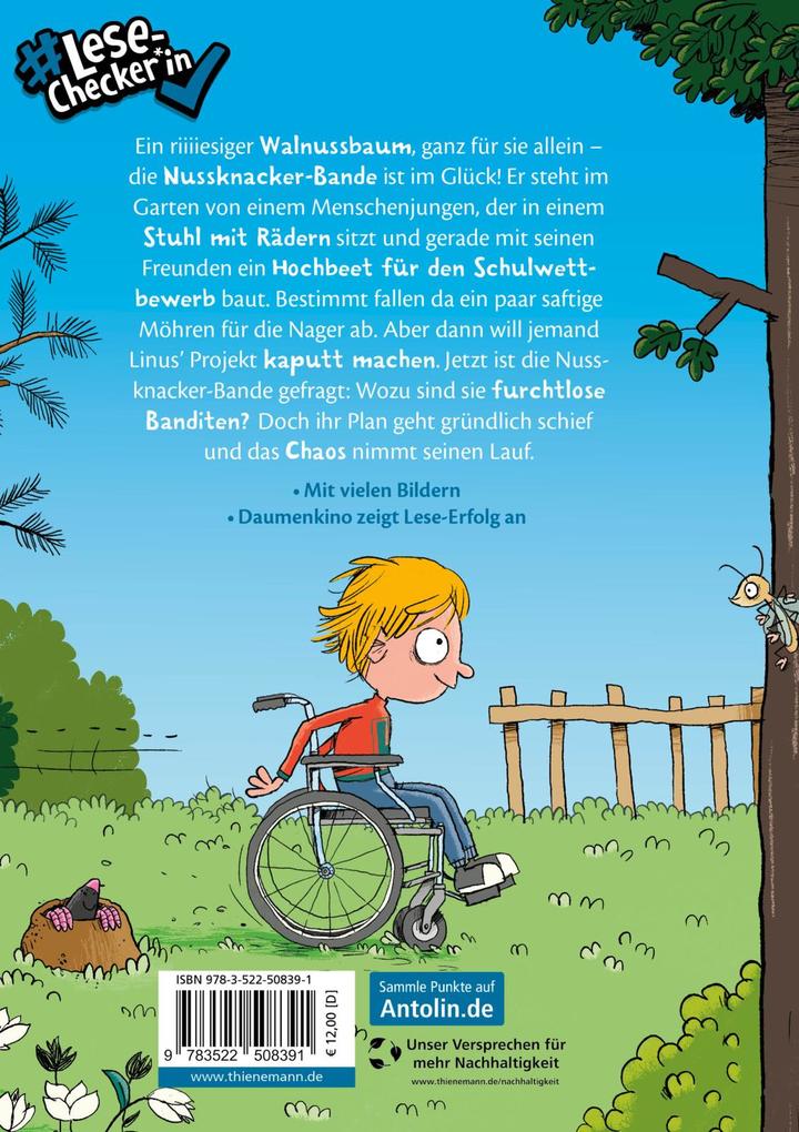 Weitere Ansicht: Nussknacker-Bande 2: Verpeilt und zugemäht! | Heike Eva Schmidt