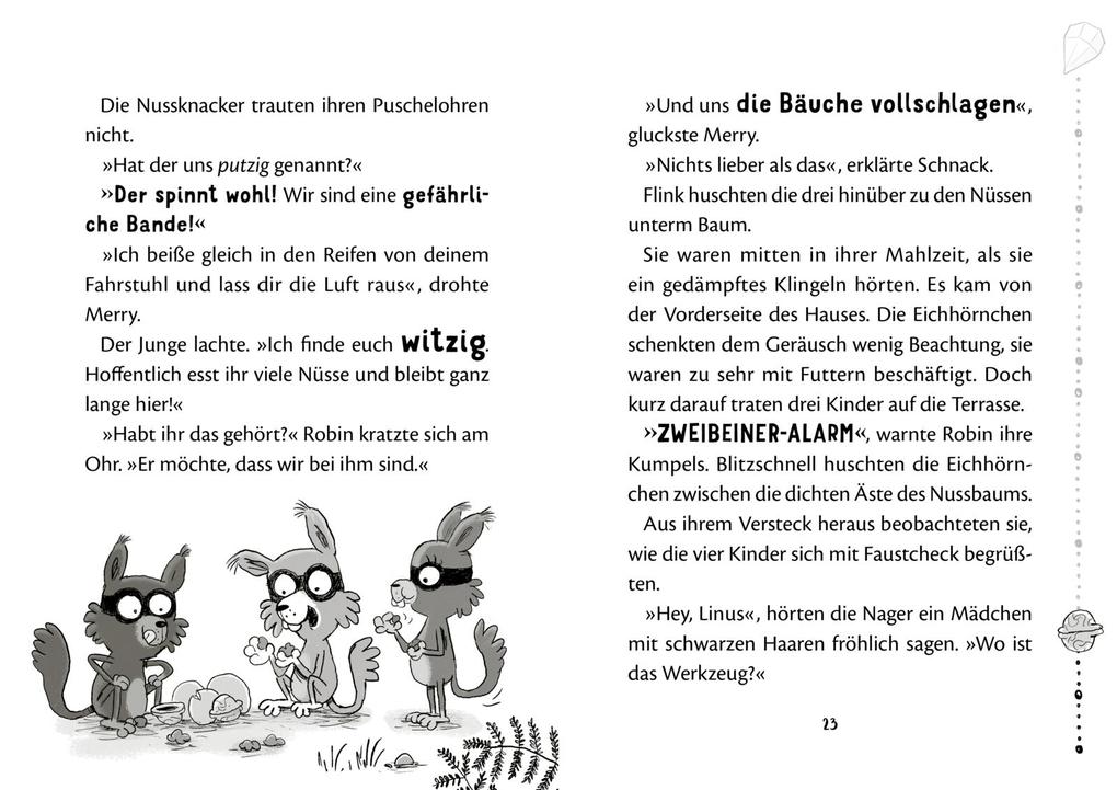 Weitere Ansicht: Nussknacker-Bande 2: Verpeilt und zugemäht! | Heike Eva Schmidt