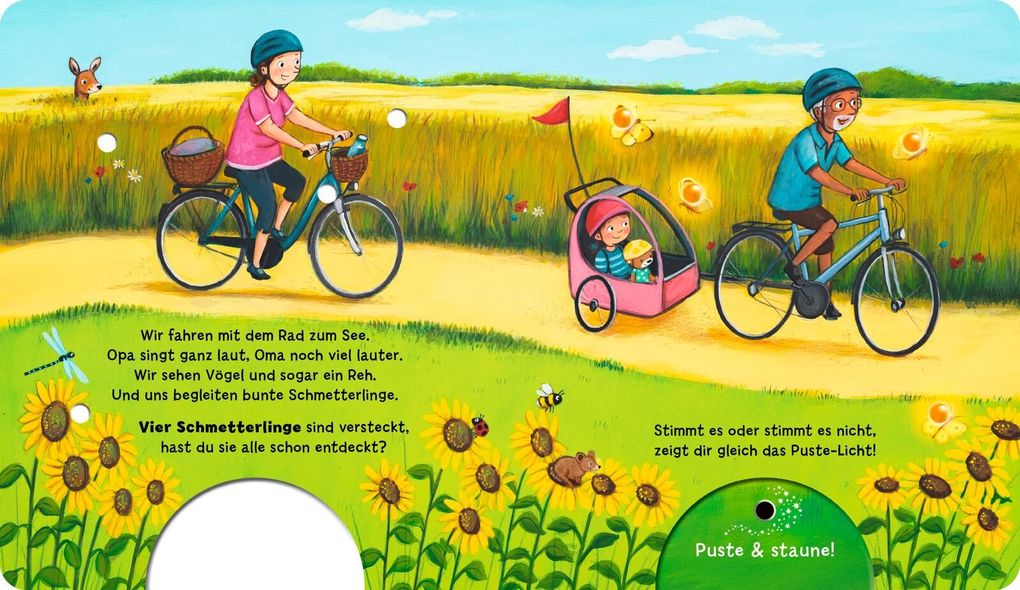 Weitere Ansicht: Mein Puste-Licht-Buch: Ein Tag, wie ich ihn mag! | Fee Krämer