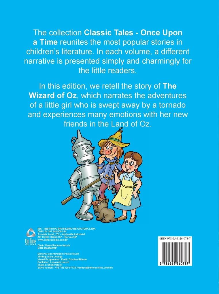 Weitere Ansicht: Classic Tales Once Upon a Time - The Wizard of Oz | On Line Editora