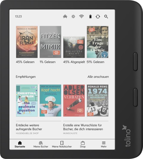 Produktbild: tolino vision color - Schwarz