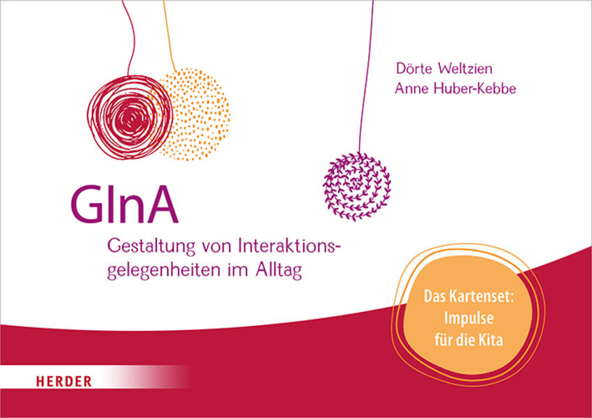 Produktbild: GInA. Das Kartenset: Impulse für die Kita | Dörte Weltzien, Anne Huber-Kebbe