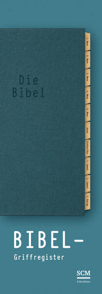 Produktbild: Bibel-Griffregister mit Kraftpapier