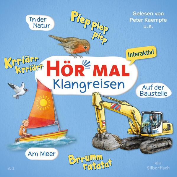Produktbild: Hör mal (Klangreisen): Am Meer, Auf der Baustelle, In der Natur | Sandra Kunstmann
