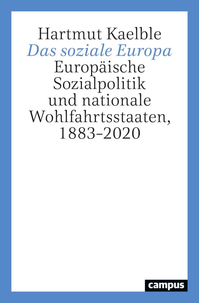 Produktbild: Das soziale Europa | Hartmut Kaelble
