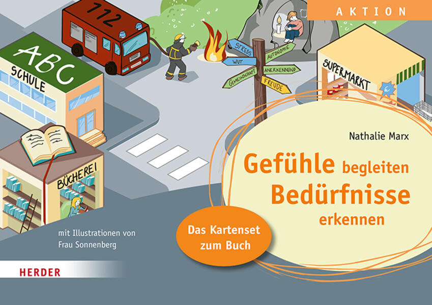 Produktbild: Gefühle begleiten, Bedürfnisse erkennen in der Ganztagsschule. Das Kartenset zum Buch | Nathalie Marx