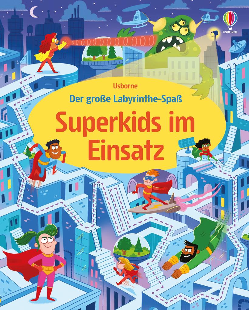 Produktbild: Der große Labyrinthe-Spaß: Superkids im Einsatz | Sam Smith