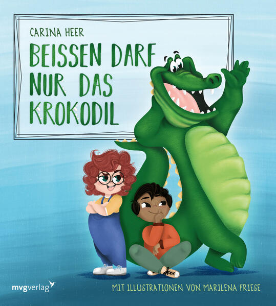 Produktbild: Beißen darf nur das Krokodil - Pappbilderbuch | Carina Heer