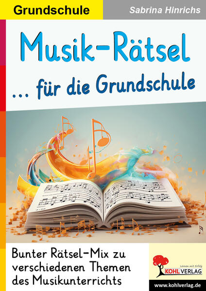 Produktbild: Musik-Rätsel für die Grundschule | Sabrina Hinrichs