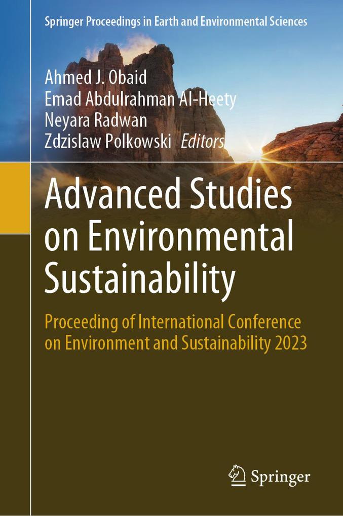 Produktbild: Advanced Studies on Environmental Sustainability