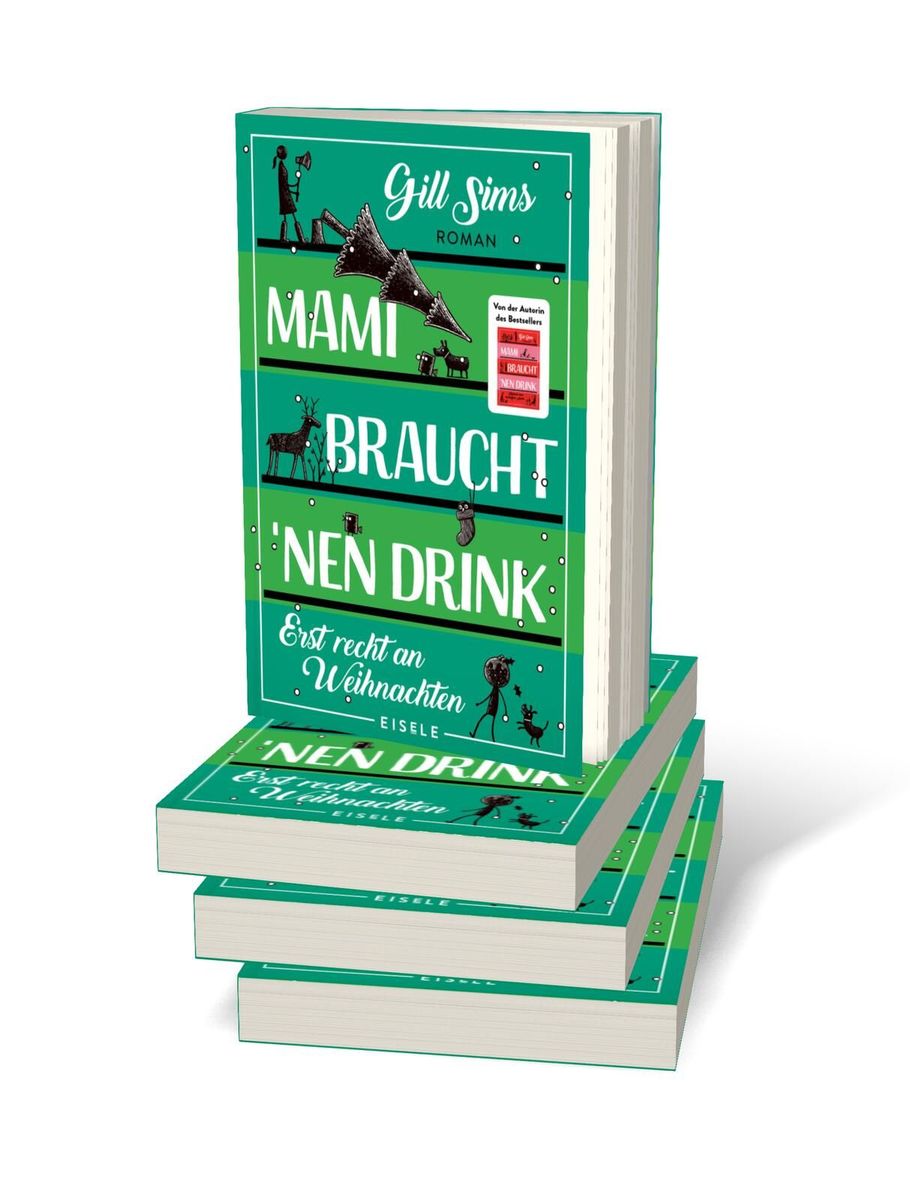 Weitere Ansicht: Mami braucht 'nen Drink - erst recht an Weihnachten | Gill Sims