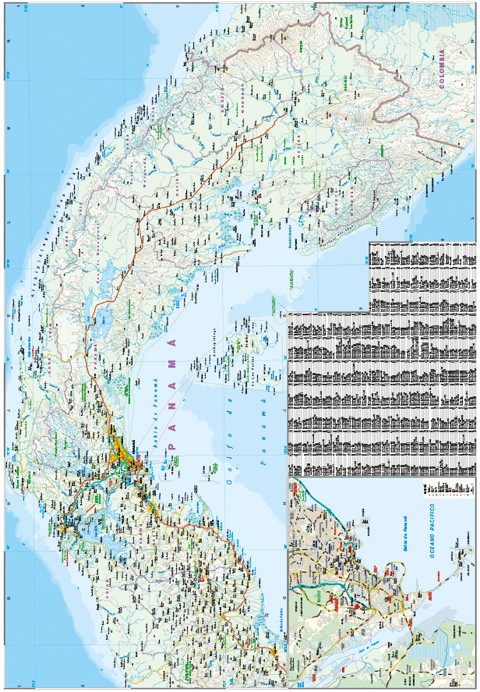 Weitere Ansicht: Reise Know-How Landkarte Panama (1:400.000)