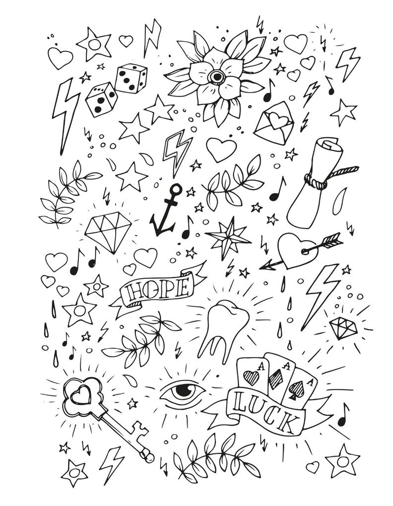 Weitere Ansicht: Colouring Tattoos