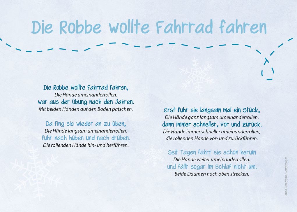 Weitere Ansicht: Die Kita-Jahreszeiten-Karten: 32 Mitmachgedichte für den Winter | Verena Hafner