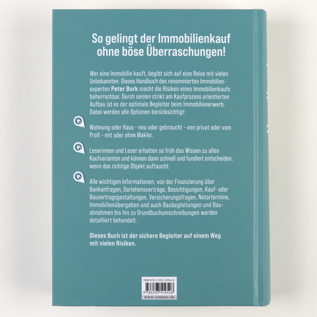 Weitere Ansicht: Handbuch Immobilienkauf | Peter Burk