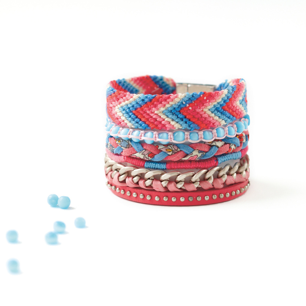 Weitere Ansicht: Das große Buch der Freundschaftsbänder | Agnès Delage-Calvet, Françoise Vauzeilles, Anne-Sophie Fournel, frechverlag