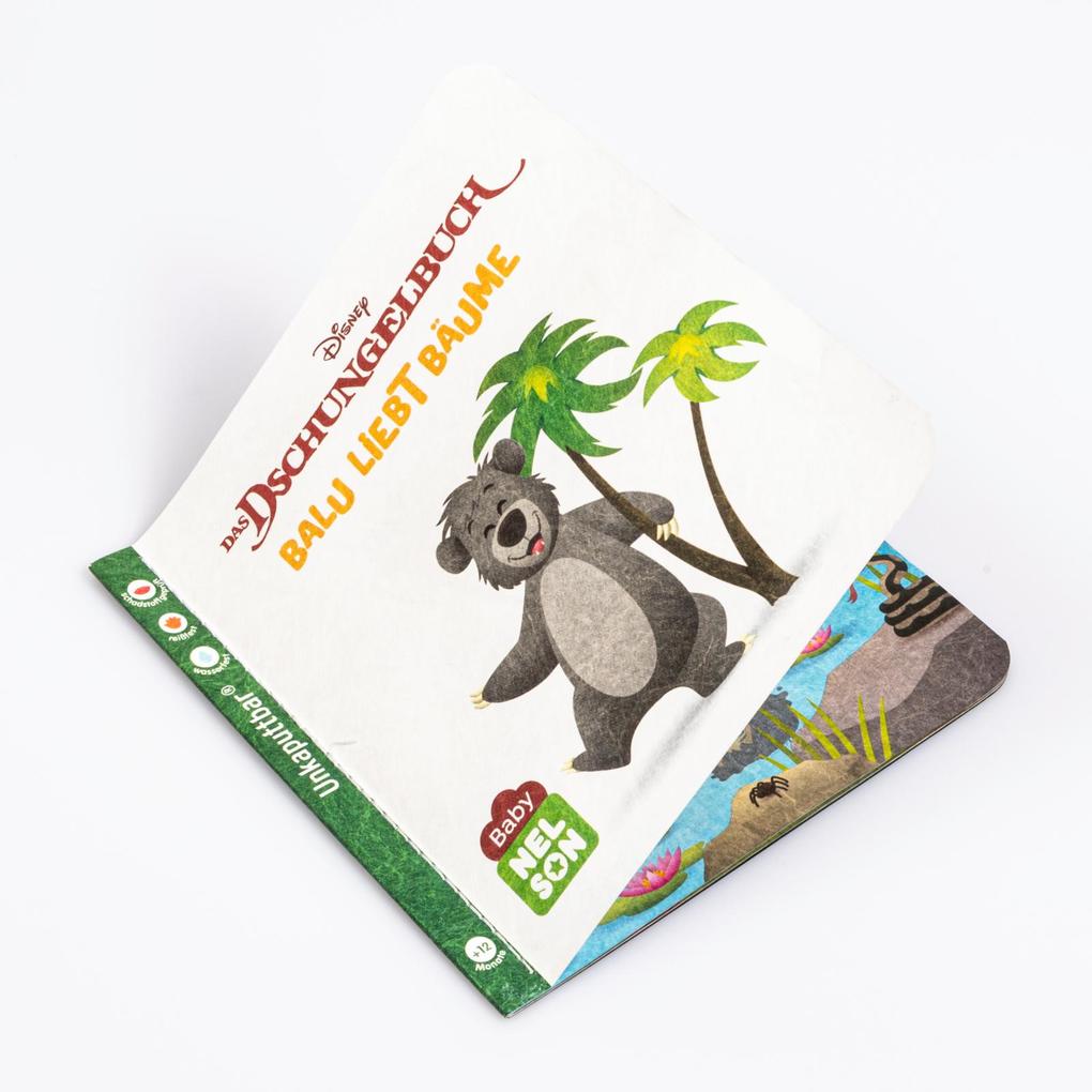 Weitere Ansicht: Baby Nelson (unkaputtbar) 3: Disney: Dschungelbuch: Balu liebt Bäume