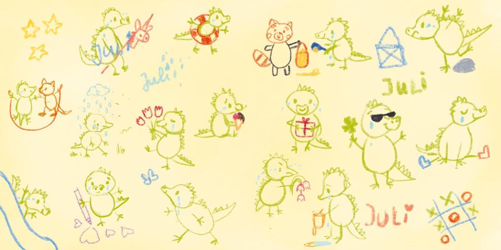 Weitere Ansicht: Was weinst du denn so viel, kleines Krokodil? | Nora Imlau