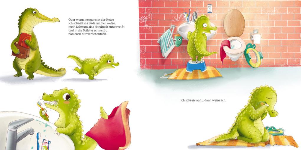 Weitere Ansicht: Was weinst du denn so viel, kleines Krokodil? | Nora Imlau