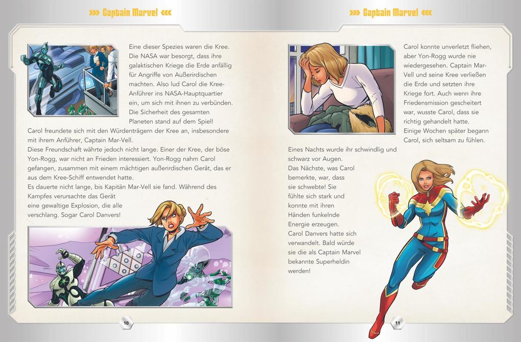 Weitere Ansicht: Marvel: Das große silberne Buch der MARVEL-Geschichten | Walt Disney