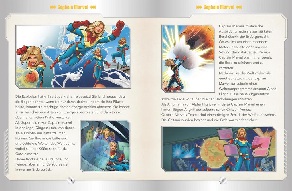 Weitere Ansicht: Marvel: Das große silberne Buch der MARVEL-Geschichten | Walt Disney
