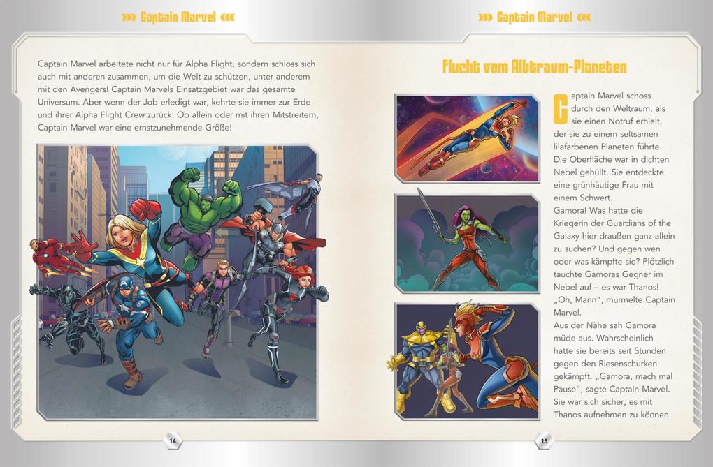 Weitere Ansicht: Marvel: Das große silberne Buch der MARVEL-Geschichten | Walt Disney