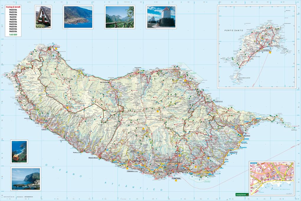 Weitere Ansicht: freytag & berndt Straßenkarte Madeira 1:40.000