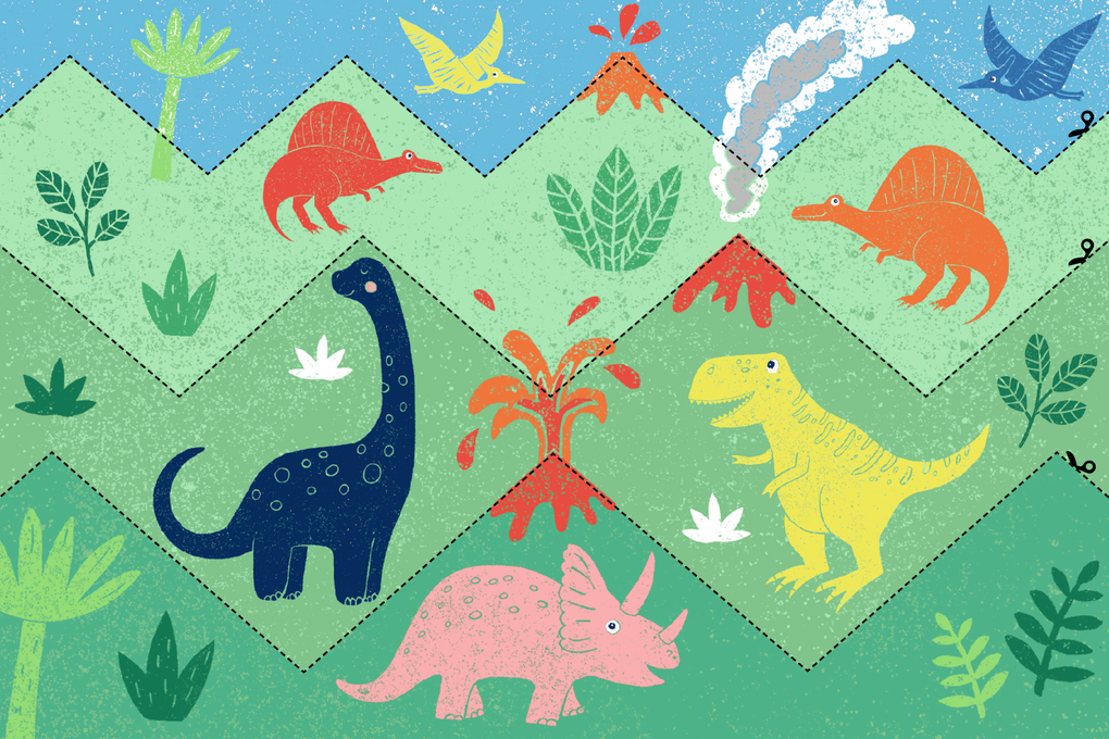 Weitere Ansicht: Mein großes Bastelset: Schneiden lernen (Dinosaurier)