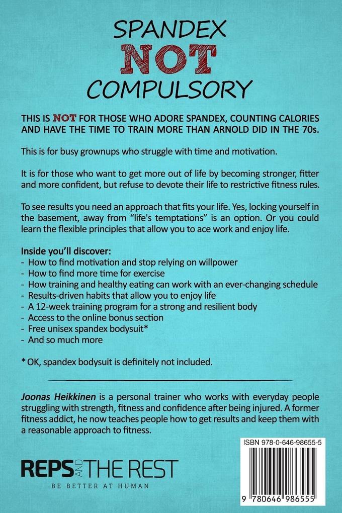 Weitere Ansicht: Spandex Not Compulsory | Joonas Heikkinen
