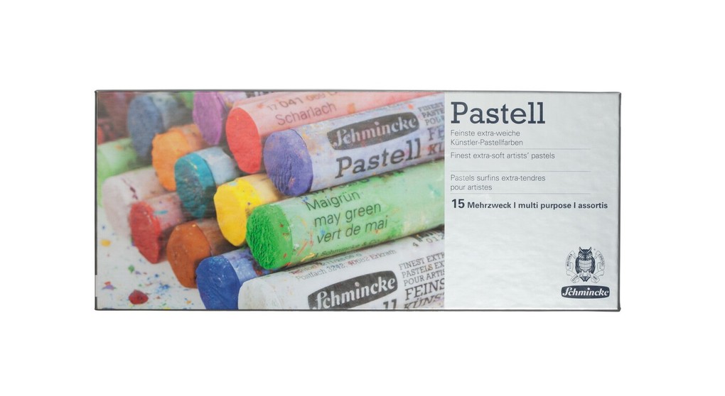 Weitere Ansicht: Schmincke Pastell Kartonset, Mehrzweck, 15 Stifte