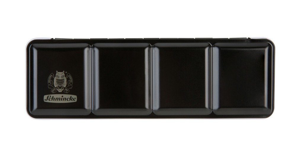 Weitere Ansicht: Schmincke Horadam Aquarell, Metallkasten, 24 x 1/2 Näpfchen