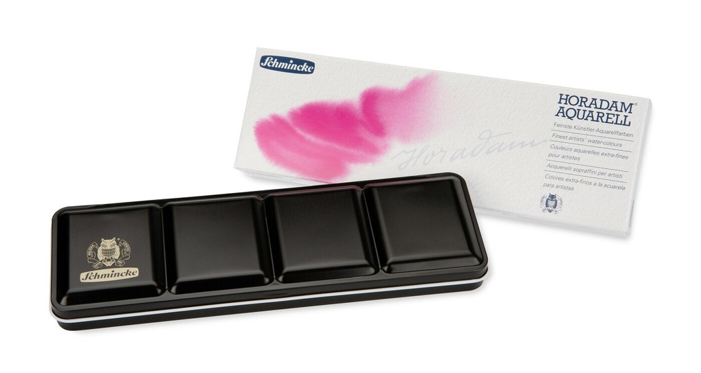 Weitere Ansicht: Schmincke Horadam Aquarell, Metallkasten, 12 x 1/1 Näpfchen